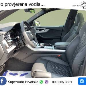Audi Q8 50 TDI quattro S line 286 KS, PANO+ZRAČ+360+GR SJED+KEY+VIRT+LANE