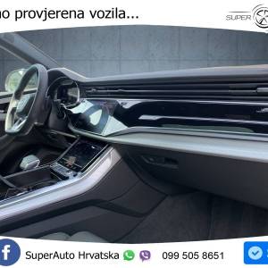 Audi Q8 50 TDI quattro S line 286 KS, PANO+ZRAČ+360+GR SJED+KEY+VIRT+LANE
