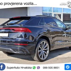 Audi Q8 50 TDI quattro S line 286 KS, REG 04/26 ZRAČNI+MATRIX+ACC+4xGR SJED+360