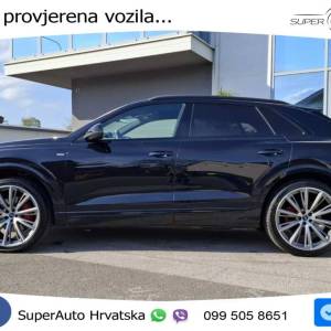 Audi Q8 50 TDI quattro S line 286 KS, REG 04/26 ZRAČNI+MATRIX+ACC+4xGR SJED+360