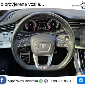 Audi Q8 50 TDI quattro S line 286 KS, REG 04/26 ZRAČNI+MATRIX+ACC+4xGR SJED+360