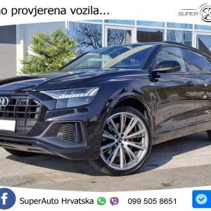 Audi Q8 50 TDI quattro S line 286 KS, REG 04/26 ZRAČNI+MATRIX+ACC+4xGR SJED+360