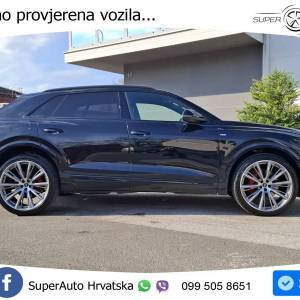 Audi Q8 50 TDI quattro S line 286 KS, REG 04/26 ZRAČNI+MATRIX+ACC+4xGR SJED+360
