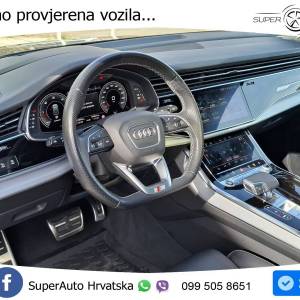 Audi Q8 50 TDI quattro S line 286 KS, REG 04/26 ZRAČNI+MATRIX+ACC+4xGR SJED+360