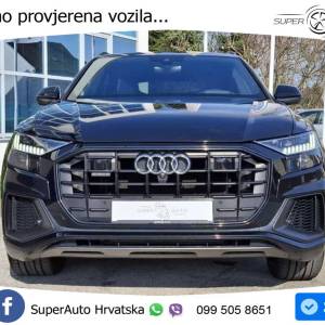 Audi Q8 50 TDI quattro S line 286 KS, REG 04/26 ZRAČNI+MATRIX+ACC+4xGR SJED+360