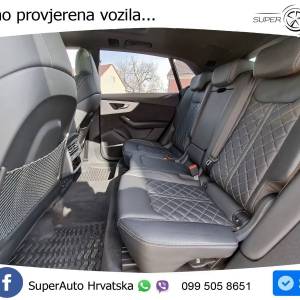 Audi Q8 50 TDI quattro S line 286 KS, REG 04/26 ZRAČNI+MATRIX+ACC+4xGR SJED+360