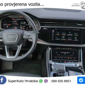 Audi Q8 50 TDI quattro tiptronic S line 286 KS, PANO+ZRAČ+360+GR SJED+ACC+KEY
