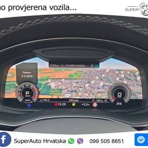 Audi Q8 55 TFSI quattro Aut. S line 340 KS, ZRAČ+KAM+KEY+GR SJED+VIRT+LANE