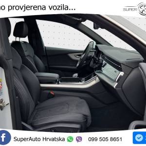 Audi Q8 55 TFSI quattro Aut. S line 340 KS, ZRAČ+KAM+KEY+GR SJED+VIRT+LANE