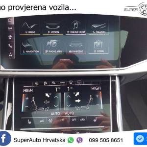 Audi Q8 55 TFSI quattro Aut. S line 340 KS, PANO+ZRAČ+360+GR SJED+ACC+KEY+VIRT