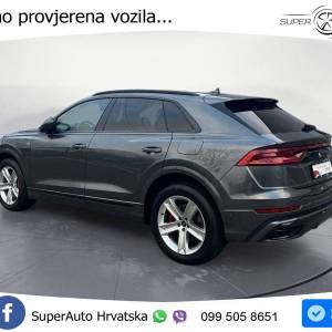 Audi Q8 55 TFSIe quattro Aut. S line 381 KS, ZRAČ+360+KEY+GR SJED+VIRT+LANE