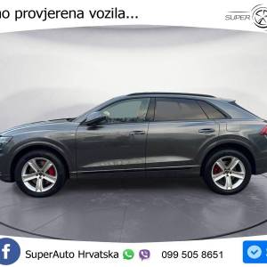 Audi Q8 55 TFSIe quattro Aut. S line 381 KS, ZRAČ+360+KEY+GR SJED+VIRT+LANE