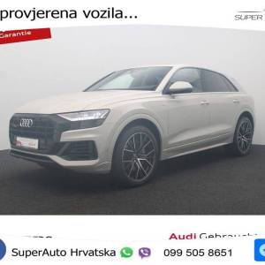 Audi Q8 55 TFSIe quattro Aut. S line 381 KS, PANO+ZRAČ+GR SJED+VIRT+LANE