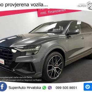 Audi Q8 55 TFSIe quattro Aut. S line 381 KS, 360+VIRT+GR SJED+LED+LANE