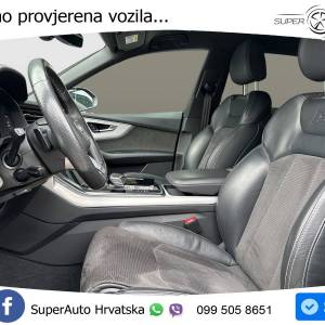 Audi Q8 55 TFSIe quattro Aut. S line 381 KS, ZRAČ+360+GR SJED+KEY+VIRT