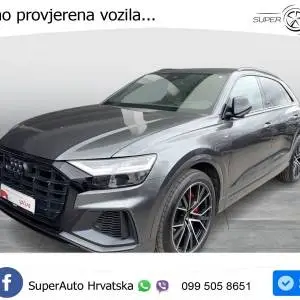 Audi Q8 55 TFSIe quattro Aut. S line 381 KS, ZRAČ+360+GR SJED+KEY+VIRT