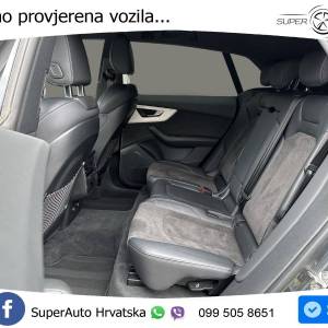 Audi Q8 55 TFSIe quattro Aut. S line 381 KS, ZRAČ+360+GR SJED+KEY+VIRT