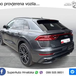 Audi Q8 55 TFSIe quattro Aut. S line 381 KS, ZRAČ+360+GR SJED+KEY+VIRT