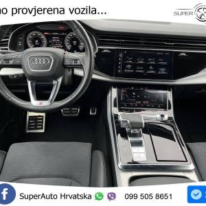 Audi Q8 55 TFSIe quattro Aut. S line 381 KS, ZRAČ+ACC+KAM+GR SJED+KEY+VIRT+LANE