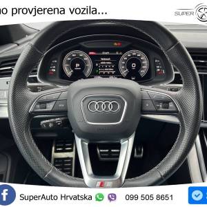 Audi Q8 55 TFSIe quattro Aut. S line 381 KS, ZRAČ+ACC+KAM+GR SJED+KEY+VIRT+LANE