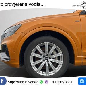 Audi Q8 55 TFSIe quattro Aut. S line 381 KS, ZRAČ+ACC+KAM+GR SJED+KEY+VIRT+LANE