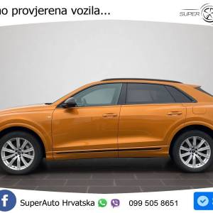Audi Q8 55 TFSIe quattro Aut. S line 381 KS, ZRAČ+ACC+KAM+GR SJED+KEY+VIRT+LANE
