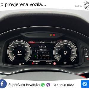 Audi Q8 55 TFSIe quattro Aut. S line 381 KS, ZRAČ+ACC+KAM+GR SJED+KEY+VIRT+LANE