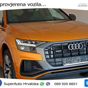Audi Q8 60 TFSIe quattro Aut. S line 462 KS, KAM+VIRT+GR SJED+LED+LANE