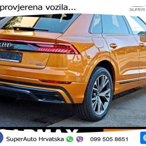 Audi Q8 60 TFSIe quattro Aut. S line 462 KS, KAM+VIRT+GR SJED+LED+LANE