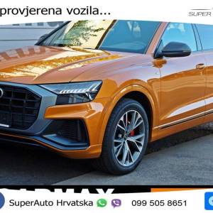 Audi Q8 60 TFSIe quattro Aut. S line 462 KS, KAM+VIRT+GR SJED+LED+LANE