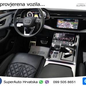 Audi Q8 60 TFSIe quattro Aut. S line 462 KS, KAM+VIRT+GR SJED+LED+LANE