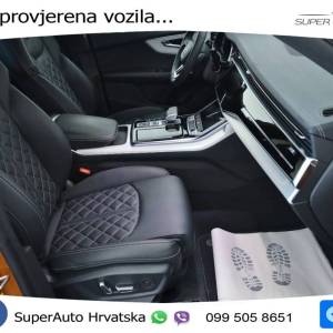 Audi Q8 60 TFSIe quattro Aut. S line 462 KS, KAM+VIRT+GR SJED+LED+LANE