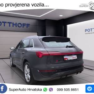 Audi Q8 e-tron 50 quattro S line 340 KS, ZRAČ+360+ACC+GR SJED+KEY+VIRT+LANE