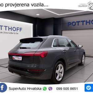 Audi Q8 e-tron 50 quattro S line 340 KS, ZRAČ+360+ACC+GR SJED+KEY+VIRT+LANE
