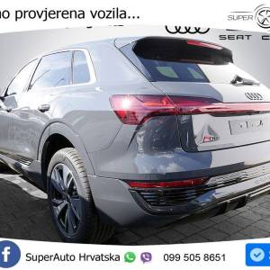 Audi Q8 e-tron 50 quattro S line 340 KS, ZRAČ+KAM+KEY+GR SJED+VIRT+LANE