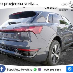 Audi Q8 e-tron 50 quattro S line 340 KS, ZRAČ+KAM+KEY+GR SJED+VIRT+LANE