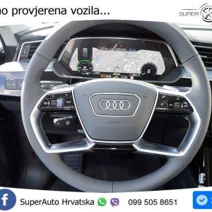 Audi Q8 e-tron 50 quattro S line 340 KS, ZRAČ+KAM+KEY+GR SJED+VIRT+LANE