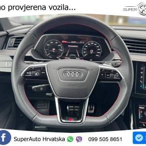 Audi Q8 e-tron 50 quattro S line 340 KS, PANO+360+ACC+GR SJED+KEY+VIRT+LANE