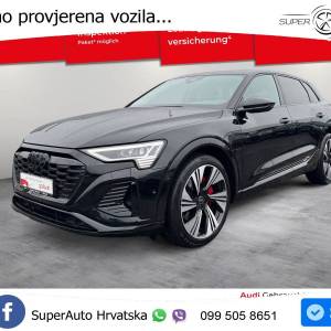 Audi Q8 e-tron 50 quattro S line 340 KS, PANO+360+ACC+GR SJED+KEY+VIRT+LANE