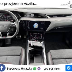 Audi Q8 e-tron 50 quattro S line 340 KS, PANO+360+ACC+GR SJED+KEY+VIRT+LANE