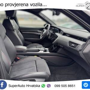 Audi Q8 e-tron 50 quattro S line 340 KS, PANO+360+ACC+GR SJED+KEY+VIRT+LANE