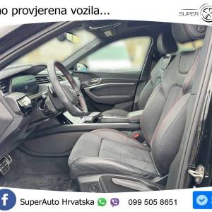 Audi Q8 e-tron 50 quattro S line 340 KS, PANO+360+ACC+GR SJED+KEY+VIRT+LANE