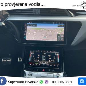 Audi Q8 e-tron 50 SB quattro 340 KS, ZRAČ+360+GR SJED+VIRT+LANE