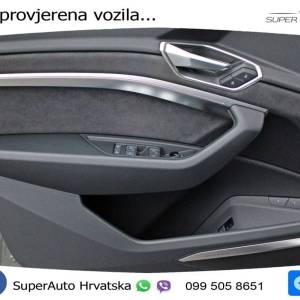 Audi Q8 e-tron 50 SB quattro S line 340 KS, ZRAČ+PANO+360+GR SJED+KEY+VIRT+LANE
