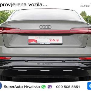 Audi Q8 e-tron 50 SB quattro S line 340 KS, ZRAČ+PANO+360+GR SJED+KEY+VIRT+LANE