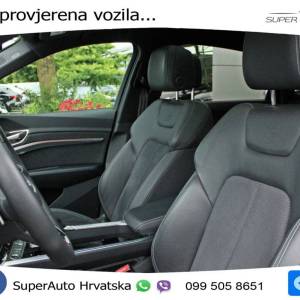 Audi Q8 e-tron 50 SB quattro S line 340 KS, ZRAČ+PANO+360+GR SJED+KEY+VIRT+LANE