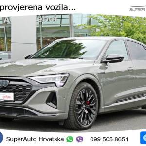 Audi Q8 e-tron 50 SB quattro S line 340 KS, ZRAČ+PANO+360+GR SJED+KEY+VIRT+LANE