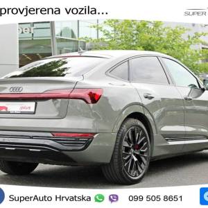 Audi Q8 e-tron 50 SB quattro S line 340 KS, ZRAČ+PANO+360+GR SJED+KEY+VIRT+LANE