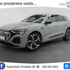 Audi Q8 e-tron 55 quattro S line 408 KS, ZRAČ+KAM+KEY+GR SJED+VIRT+LANE