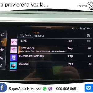 Audi Q8 e-tron 55 quattro S line 408 KS, ZRAČ+KAM+KEY+GR SJED+VIRT+LANE